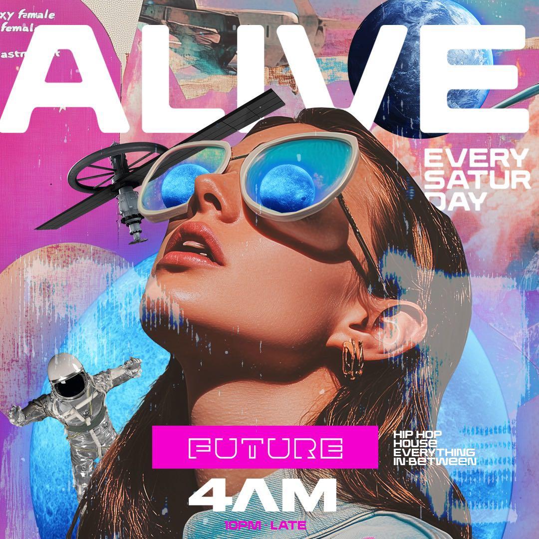 ALIVE SATURDAYS at Future Toronto event artwork